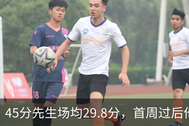 45分先生场均29.8分，首周过后他真能进全明星？